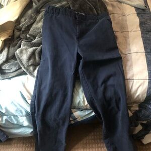 Dark blue pants